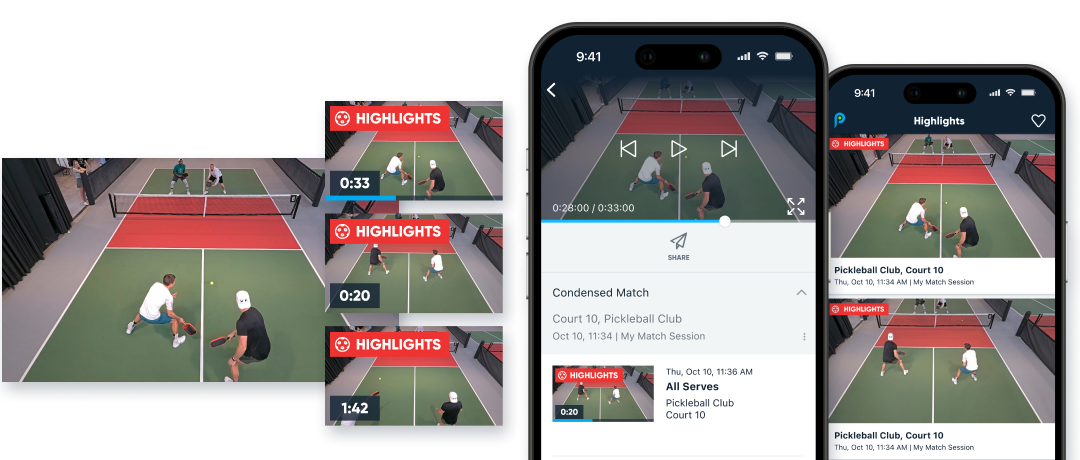 AI Highlights Pickleball